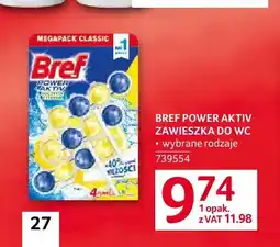 Selgros Zawieszka do WC Bref Power Aktiv oferta