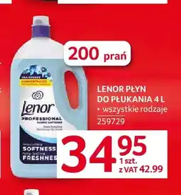Selgros Płyn do płukania Lenor oferta