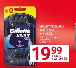 Selgros Maszynki do golenia Gillette Blue 3 6+2 szt oferta