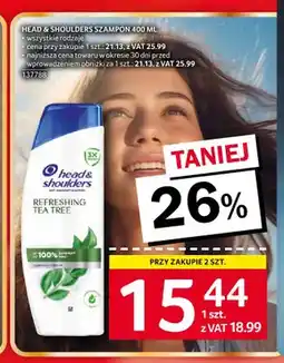 Selgros Szampon Head & Shoulders oferta