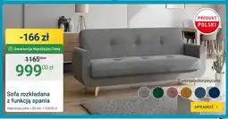 ERLI Sofa rozkładana z funkcją spania oferta