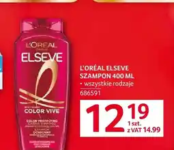 Selgros Szampon L'Oréal Elseve oferta