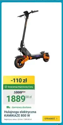 ERLI Hulajnoga elektryczna Kamikaze oferta