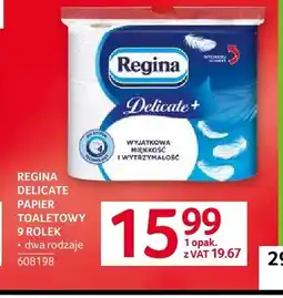 Selgros Papier toaletowy Regina Delicate 9-pak oferta