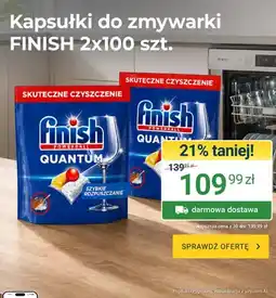 ERLI Kapsułki do zmywarki Finish 2-pak 100 szt oferta