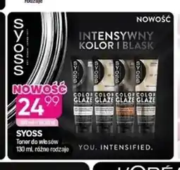 Koliber drogerie Toner do włosów Syoss oferta