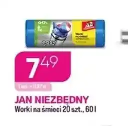Koliber drogerie Worki na śmieci 60 l Jan Niezbędny oferta
