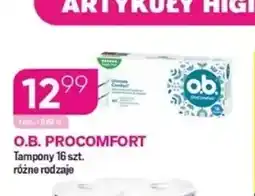 Koliber drogerie Tampony o.b. ProComfort oferta