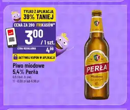 Polomarket Piwo miodowe 5,4% Perła oferta