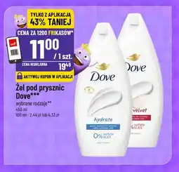 Polomarket Żel pod prysznic Dove Velvet oferta