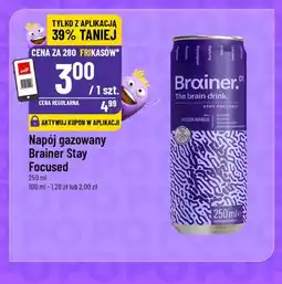 Polomarket Napój gazowany Brainer Stay Focused oferta
