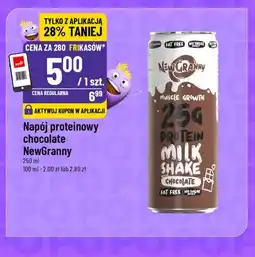 Polomarket Napój proteinowy chocolate NewGranny oferta