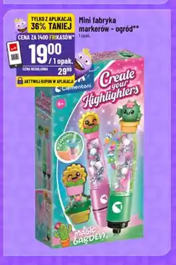 Polomarket Mini fabryka markerów ogród Clementoni oferta