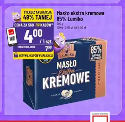 Polomarket Masło ekstra kremowe Lumiko 85% oferta