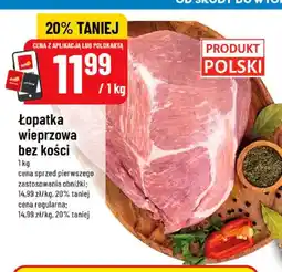 Polomarket Łopatka wieprzowa bez kości oferta