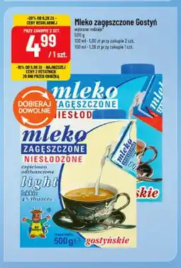 Polomarket Mleko zagęszczone niesłodzone light Gostyń oferta