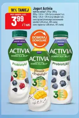 Polomarket Jogurt Activia owoce leśne oferta