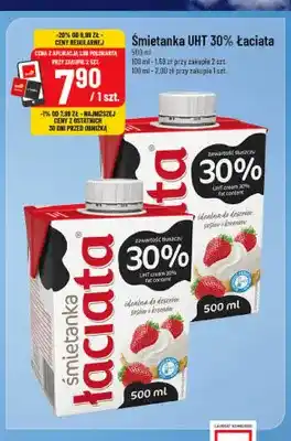 Polomarket Śmietanka UHT Łaciata 30% oferta