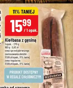 Polomarket Kiełbasa z gęsiną oferta