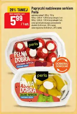 Polomarket Papryczki zielone nadziewane serkiem Perla oferta