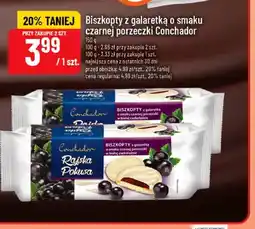 Polomarket Biszkopty z galaretką o smaku czarnej porzeczki Conchador oferta
