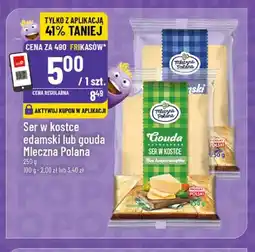 Polomarket Ser w kostce edamski Mleczna Polana oferta