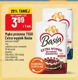 Polomarket Mąka pszenna T550 Extra wypiek Basia oferta