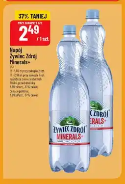 Polomarket Napój Żywiec Zdrój Minerals+ oferta