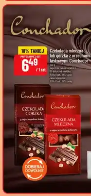 Polomarket Czekolada mleczna z orzechami laskowymi Conchador oferta