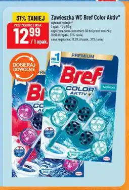 Polomarket Zawieszka WC Bref Color Aktiv 2-pak oferta
