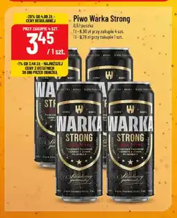 Polomarket Piwo Warka Strong oferta