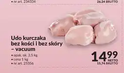 Makro Udo kurczaka bez kości i bez skóry vacuum oferta