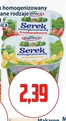 Kupiec Serek homogenizowany waniliowy Piątnica oferta