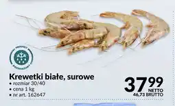 Makro Krewetki białe surowe oferta