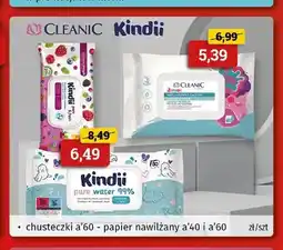 Drogeria Kosmyk Papier nawilżany Cleanic oferta