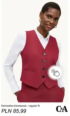 C&A Kamizelka biznesowa - regular fit C & A oferta