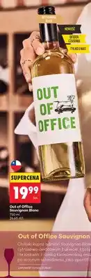 Biedronka Wino białe Out of Office Sauvignon Blanc oferta