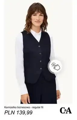 C&A Kamizelka biznesowa regular fit C & A oferta