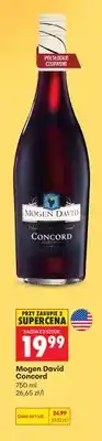 Biedronka Wino czerwone Mogen David Concord oferta