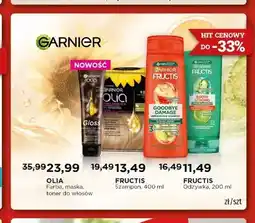 Drogeria Kosmyk Farba maska toner do włosów Garnier Olia oferta