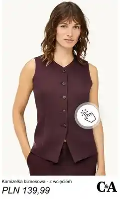 C&A Kamizelka biznesowa - z wcięciem C & A oferta