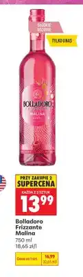 Biedronka Wino musujące Bolladoro Frizzante Malina oferta