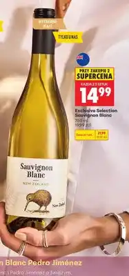 Biedronka Wino białe Exclusive Selection Sauvignon Blanc oferta