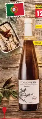 Biedronka Wino białe półwytrawne Exclusive Selection Vinho Verde oferta