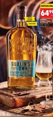 Biedronka Whiskey Dublin's Own Rum Cask oferta