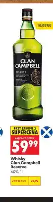Biedronka Whisky Clan Campbell Reserve oferta