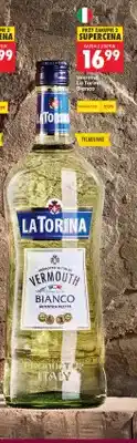 Biedronka Wino białe Wermut La Torina Bianco oferta