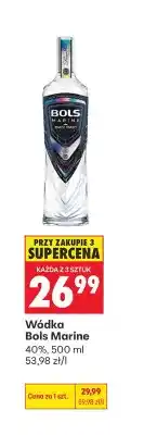 Biedronka Wódka Bols Marine 40% oferta