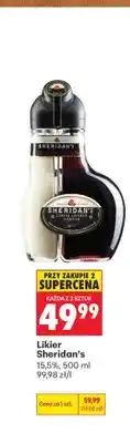 Biedronka Likier Sheridan's 15,5% oferta