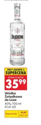 Biedronka Wódka Żołądkowa de Luxe 40% oferta